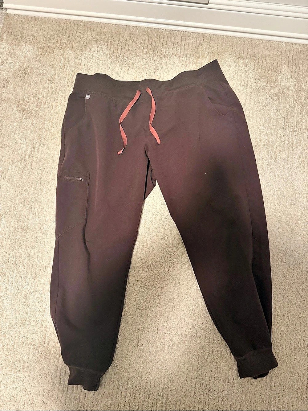 FIGS Zamora Jogger Scrub Pants ESPRESSO XXL Petite